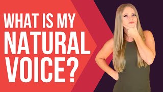Find Your Natural and True Voice Vocal Exercise