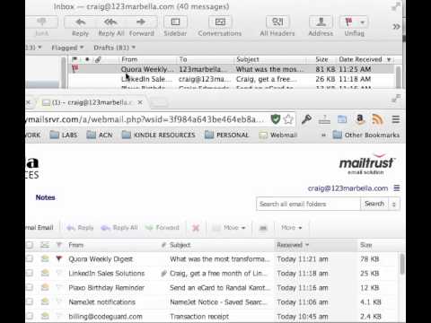 Mailtrust Email Tip - Flagging emails between devices