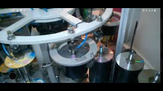 CD DVD PRINTER  MACHINE | HANKY & LAMIN | #machine #manufacturing #automatic #DVD #cds #printing