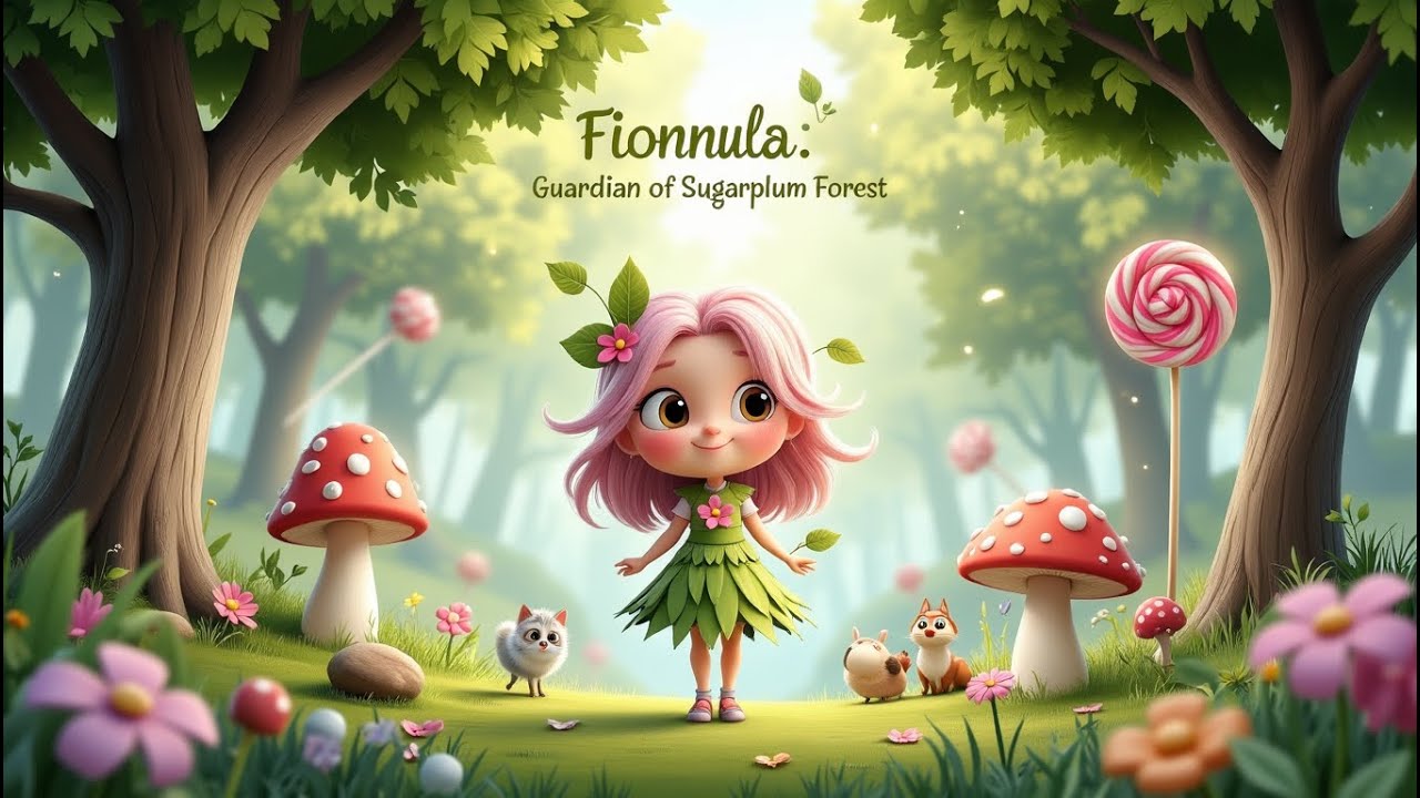 Fionnuala: Guardian of Sugarplum Forest  | Magical Kids Story | KidsLearn English story