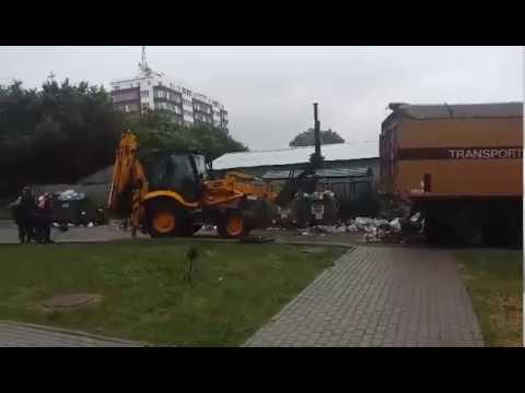 Прибирання перенакопичених сміттєвих майданчиків 13.07.17