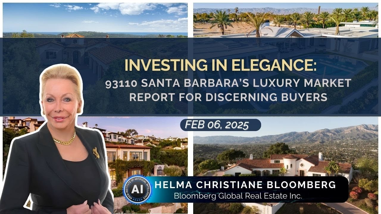 Santa Barbara 93110 Market Report 🏡 Why Hope Ranch Homes Are in High Demand!