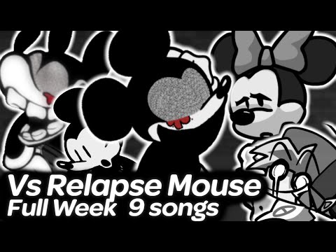 Vs Relapse Happy Mouse 9 songs | Friday Night Funkin'