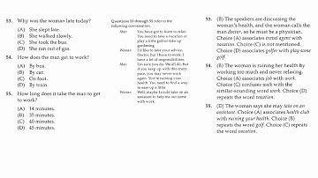 Part 3 test 1 longman preparation series for the new toeic test