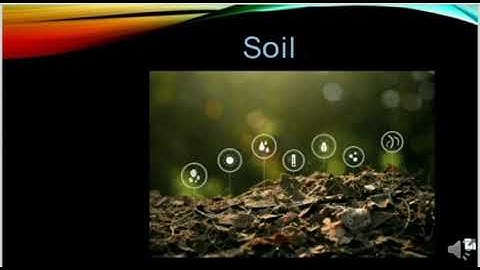 Grade 7 English medium science fifteenth lesson Soil .