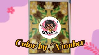 Relaxing Fall Color by Number | Cozy Autumn Vibes