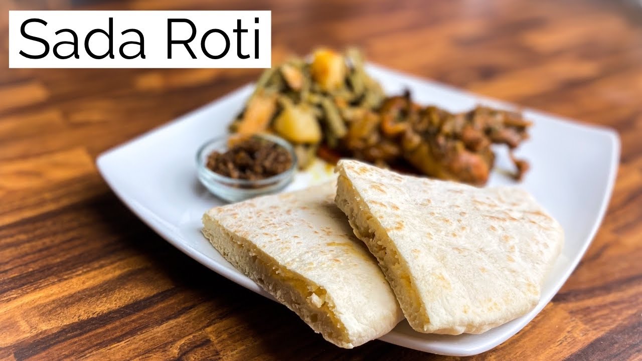 Sada Roti | How To Make Trinidad Roti 