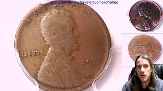 Coin Video of 1917 S Lincoln Wheat Cent PCGS VG 08 37883199 Video