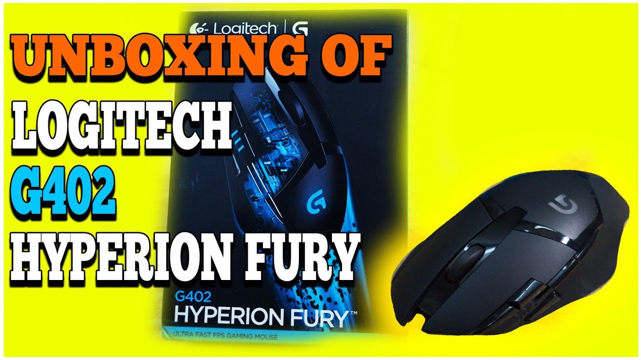 Logitech G402 Hyperion Fury Ultra-Fast FPS Gaming Mouse