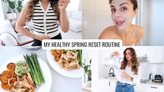 VLOG | My Healthy Reset Routine, Spring Fashion Haul \& Getting Back On Track | Annie Jaffrey