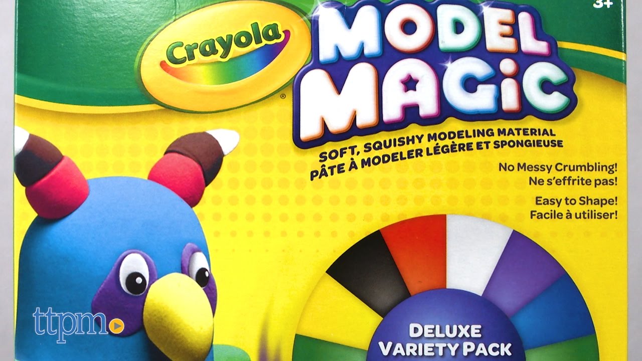 Model Magic Deluxe Variety Pack from Crayola YouTube