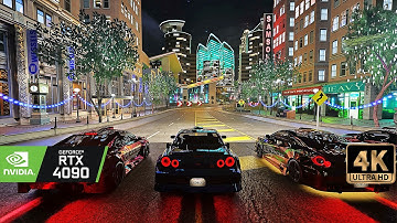 [4K] NeedforSpeed: Underground Remastered - RTX Remix Photorealistic Raytracing Graphics