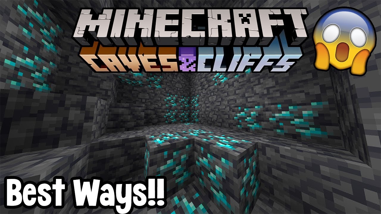 75  What level to mine diamonds caves and cliffs 