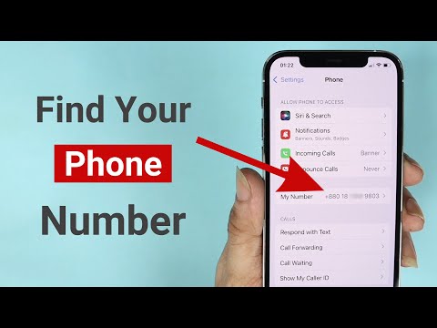 ვიდეო: როგორ ვიპოვო ჩემი ტელეფონის ნომერი iPhone XS-ზე?