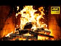 Kaminflackern Ohne Musik Echtes Holzfeuer Mit Authentischem Knistern Zur Erholung Fireplace 4K