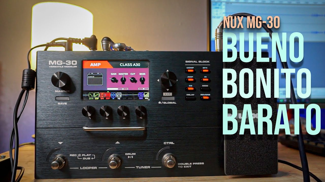 NUX MG-30 | GUIDE AND REVIEW | Is it worth it? - YouTube