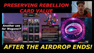 Preserving REBELLION Card Values AFTER the Airdrop Ends! Splinterlands!