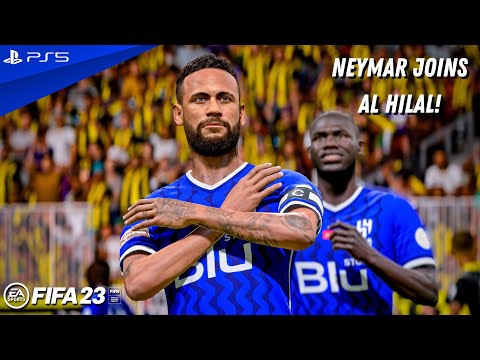 FIFA 23 - Al Hilal vs. Al Ittihad - Saudi Pro League 23/24 Ft. Neymar & Benzema | PS5™ [4K60]