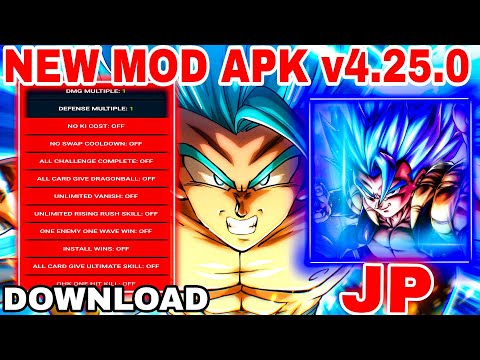 Dragon Ball Legends NEW ULTRA JP MOD MENU v4.25.0 APK / Dragon Ball Legends  hack 