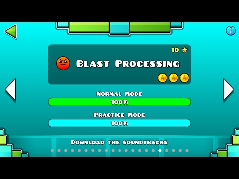 Geometry Dash Blast Processing All Coins
