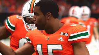 Madden 22 - Miami Hurricanes! Face of the Franchise EP 1 PS5 NFL Gameplay