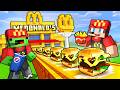 JJ and Mikey Opened The RICHEST MCDONALDS in Minecraft!