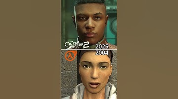 Outer Worlds 2 (2025) VS Half-Life 2 (2004) - Facial Animation Comparison