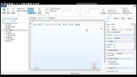 Adding file browse method in COMSOL Application biulder