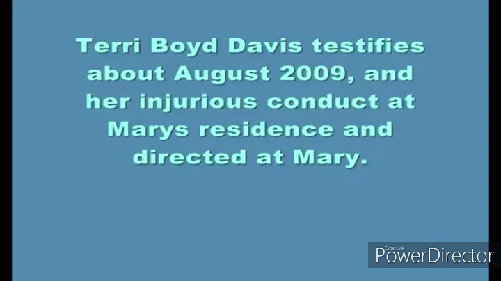 Gang harassment.  2012.6.13 CV2011 835 Terri (Boyd...