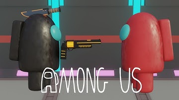 Among Us 3D Animation - Card Swipe Task.