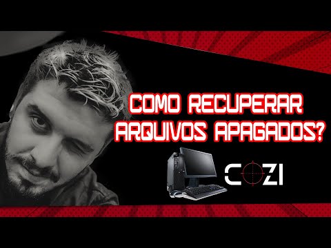 COMO RECUPERAR ARQUIVOS APAGADOS DO PC, HD OU PARTIÇÃO?