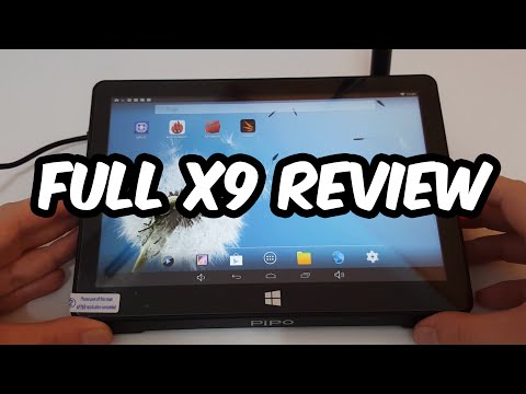 PiPo X9 Full Detailed Review - Win/Android Benchmarks, Gaming and Temps