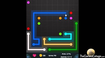 Flow Game Level - 638 [10x10] Mania Connect the Dots