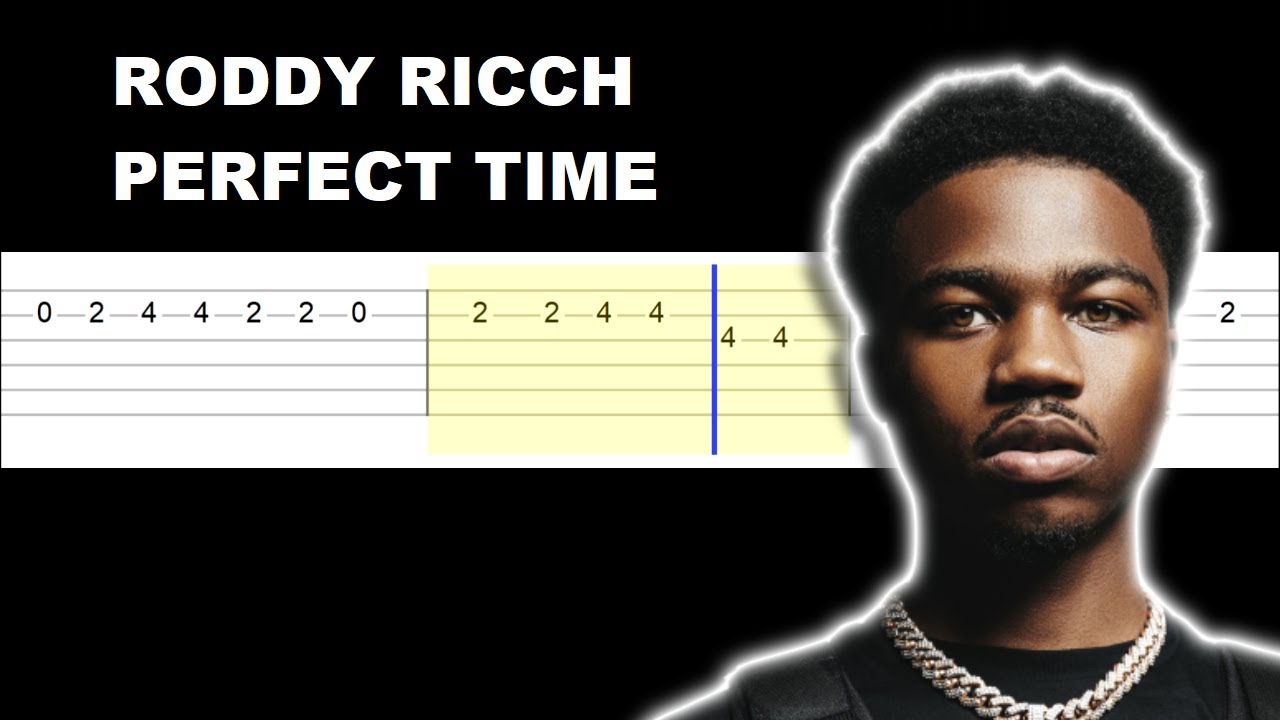 Roddy Ricch Perfect Time (Easy Guitar Tabs Tutorial) YouTube