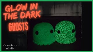 Glow In the Dark Ghosts - Halloween Crochet Tutorial