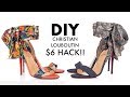 DIY: Christian Louboutin HACK!! Silk Tie Heels -By Orly Shani