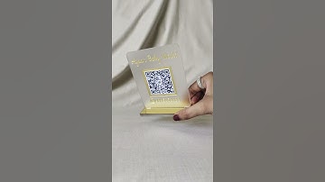 Qalb Acrylic Compact QR Code Scanner