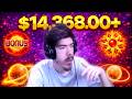I won MASSIVE on Starz Megaways **$14,368.00+** | Stream Highlights