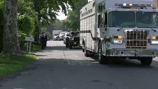 Procession for firefighter john kalynych