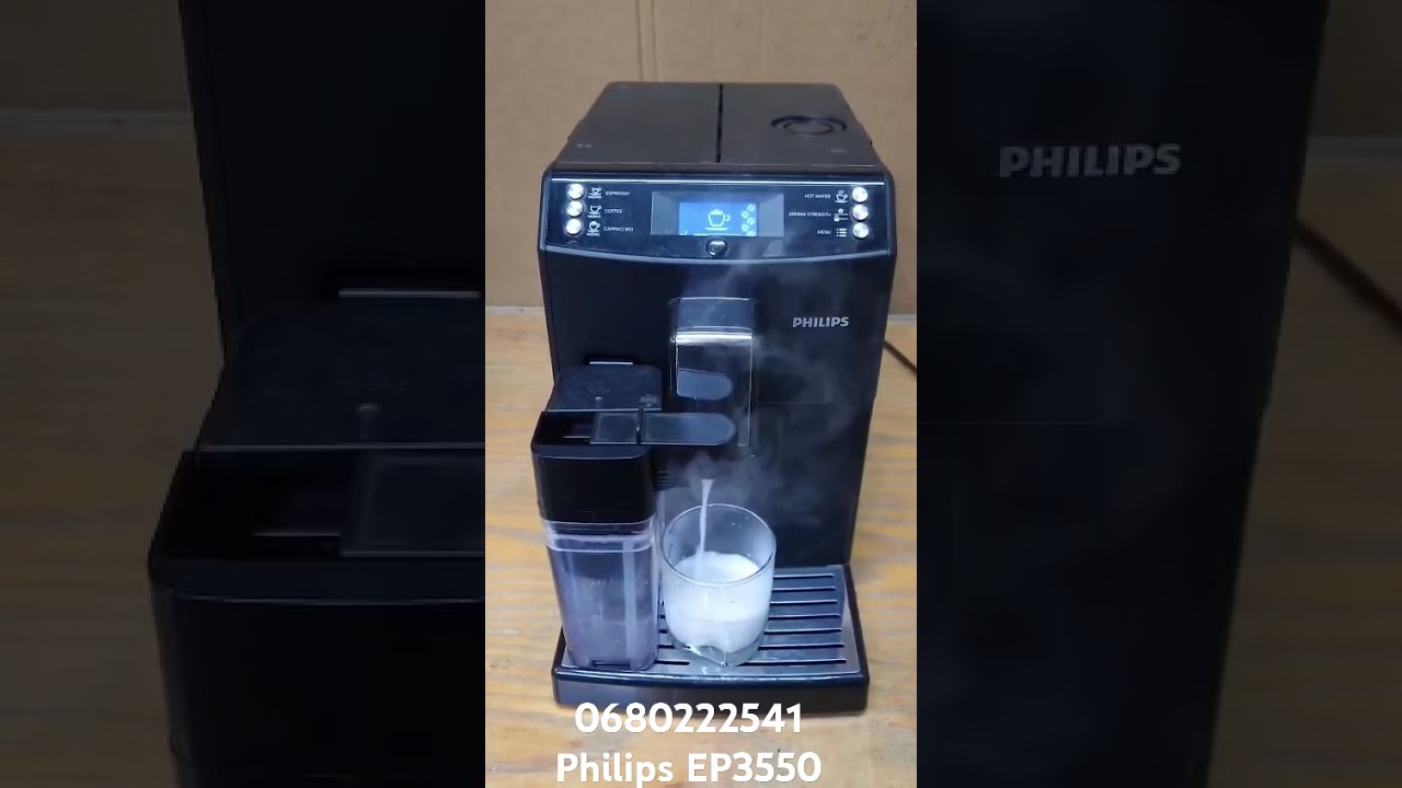 0680222541кавомашина кавоварка Філіпс Phillips EP3550 з молочником 