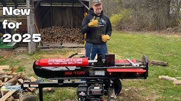 Predator 30 ton 212cc dual-action log splitter - new from Harbor Freight 2025