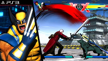 Ultimate Marvel vs. Capcom 3 ... (PS3) Gameplay