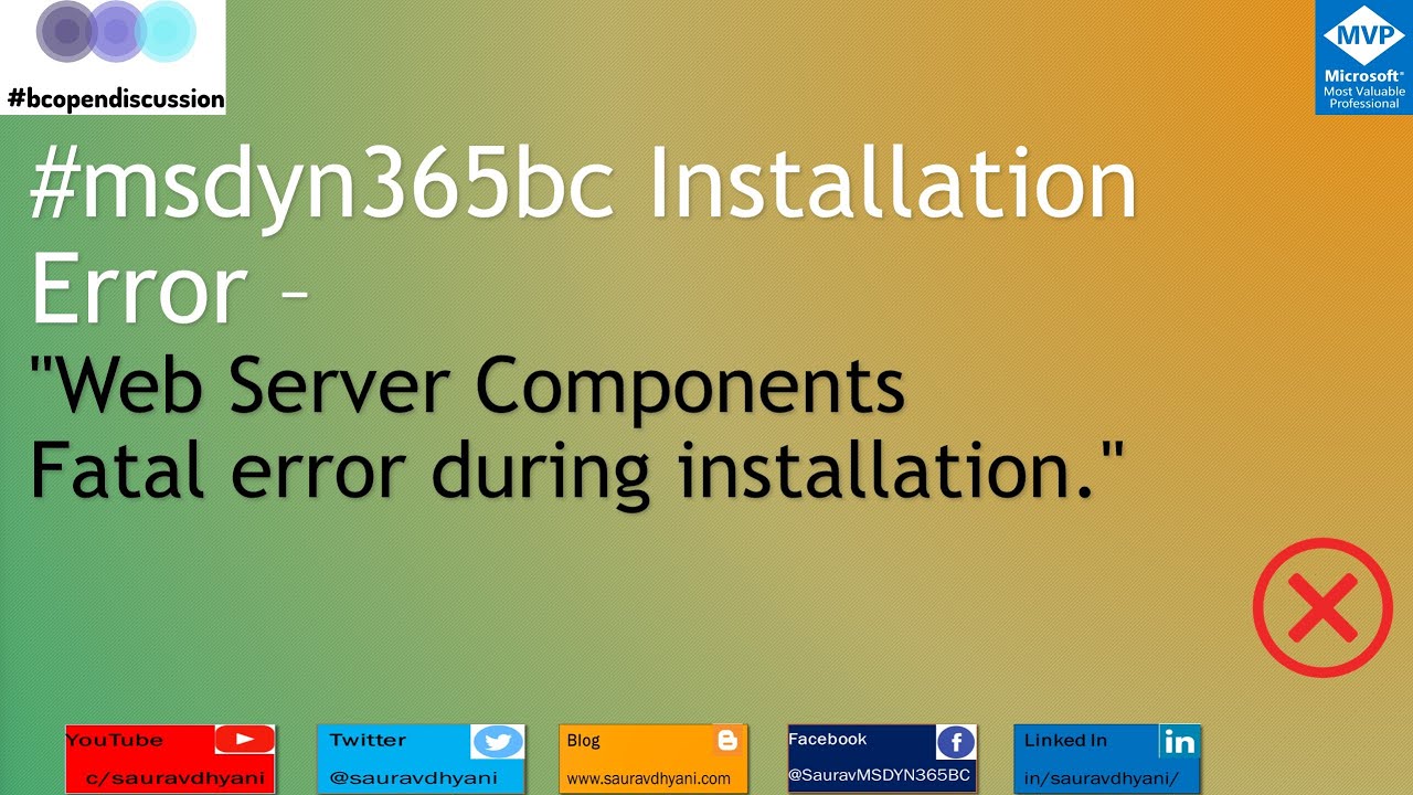 {No Sound} - Troubleshooting Fatal Errors in Web Server Components ...
