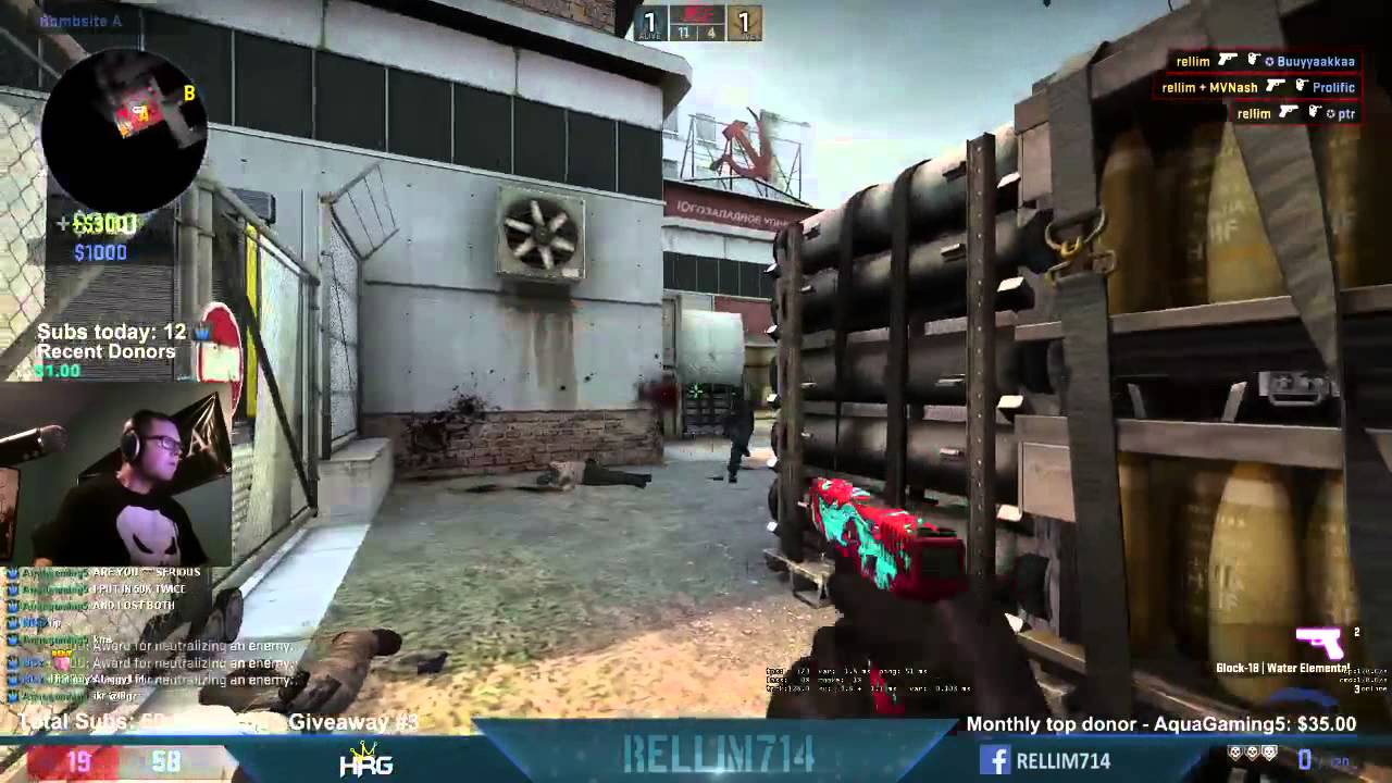 1v4 pistol clutch vs ptr & lex