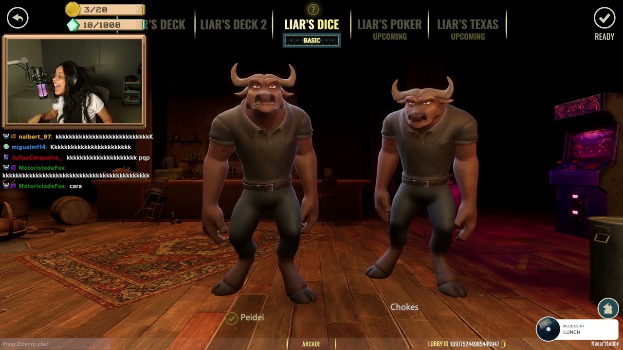 Liar's Bar e Dale & Dawson /@livesdabeamom @MoonKase @malena010102 - Choke7