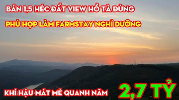 Bán1HEC5 Đất View Hồ Tà Đùng Săn Mây,Cách QL28 800M,Giá 2,7 tỷ