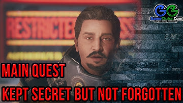 The Outer Worlds Kept Secret But Not Forgotten Walkthrough | Main Quest | PS4 | Xbox One | PC