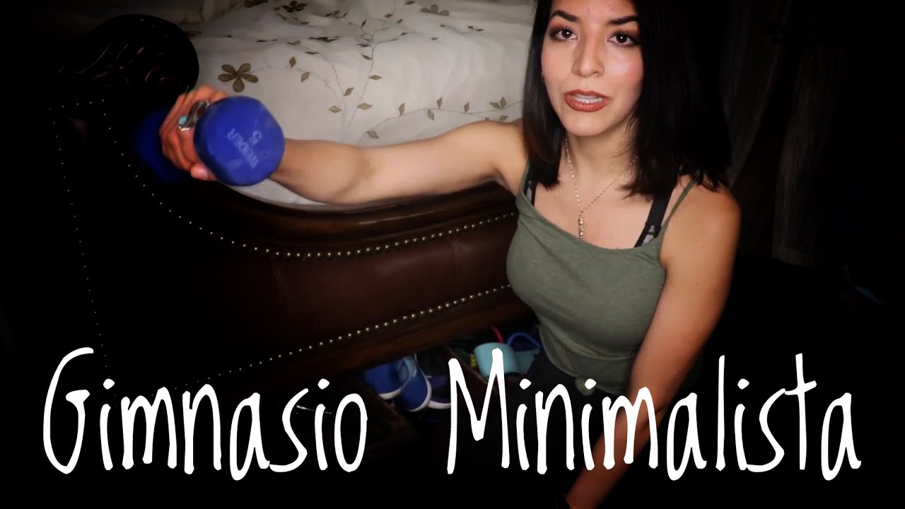 Mi gimnasio minimalista! Mini GYM en casa! ligas aguila