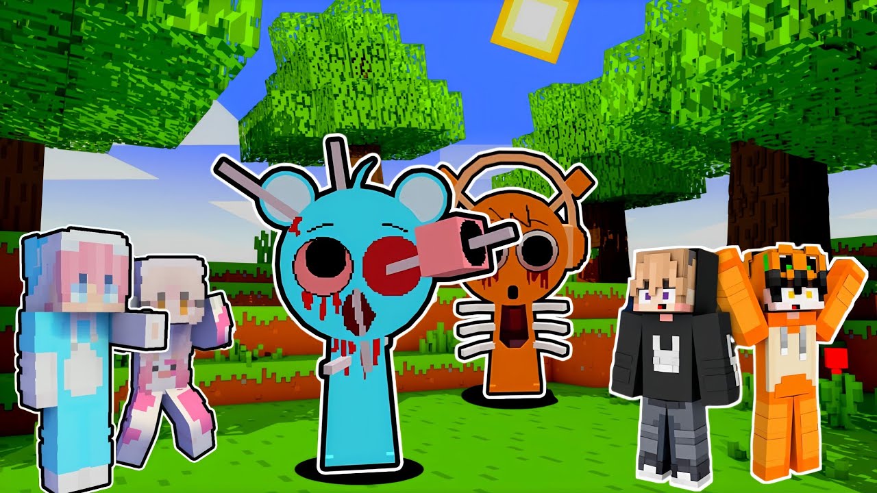 SPRUNKI JADI JAHAT, ATUN DAN MOMON, FERIX - YouTube