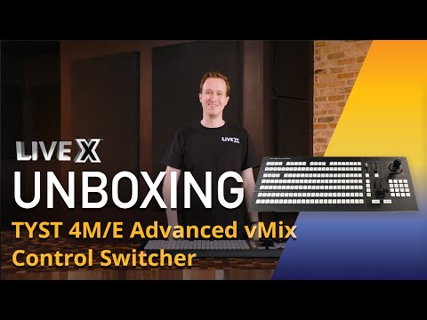 Unboxing: TYST 4M/E Advanced vMix Control Switcher